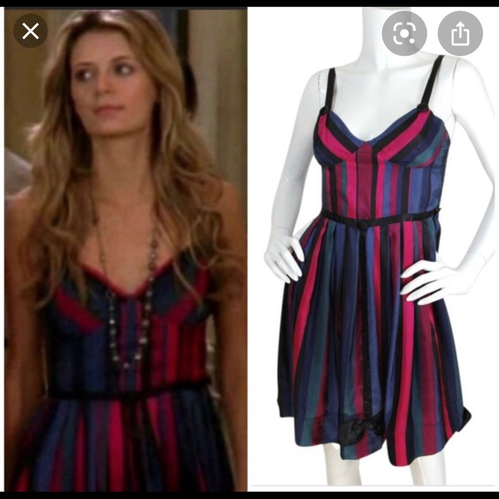 ISO Marc Jacobs Mira Stripe Dress